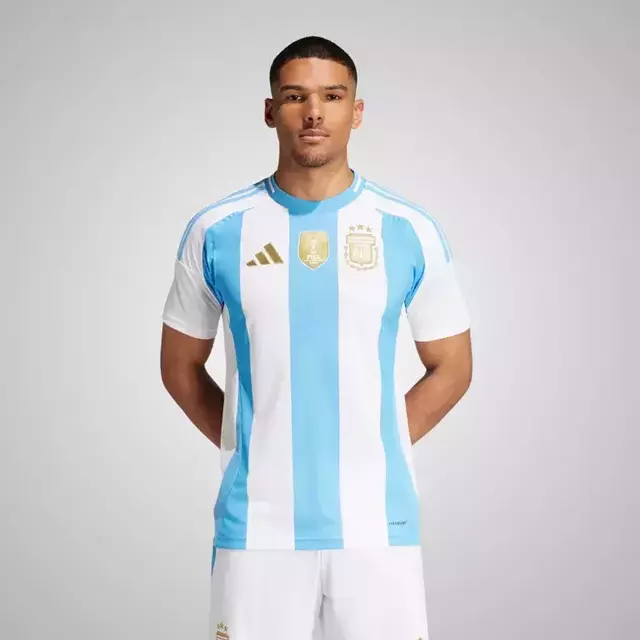 Camisa Argentina Home 2024 Masculina (+Patch Campeão )